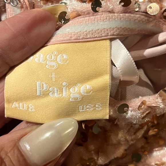 NWOT Sage and Paige Sparks Fly mini dress - Picture 3 of 6